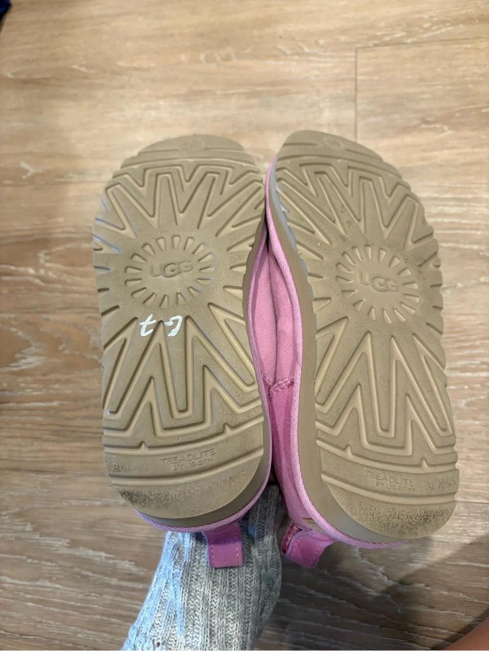 UGG suede upper
